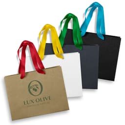 Medium Ribbon Handle Paper Bag - image 10