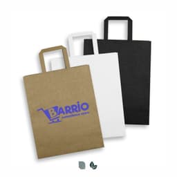 Large Flat Handle Paper Bag Portrait - image 4