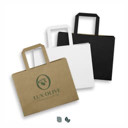 Medium Flat Handle Paper Bag Landscape - image 4