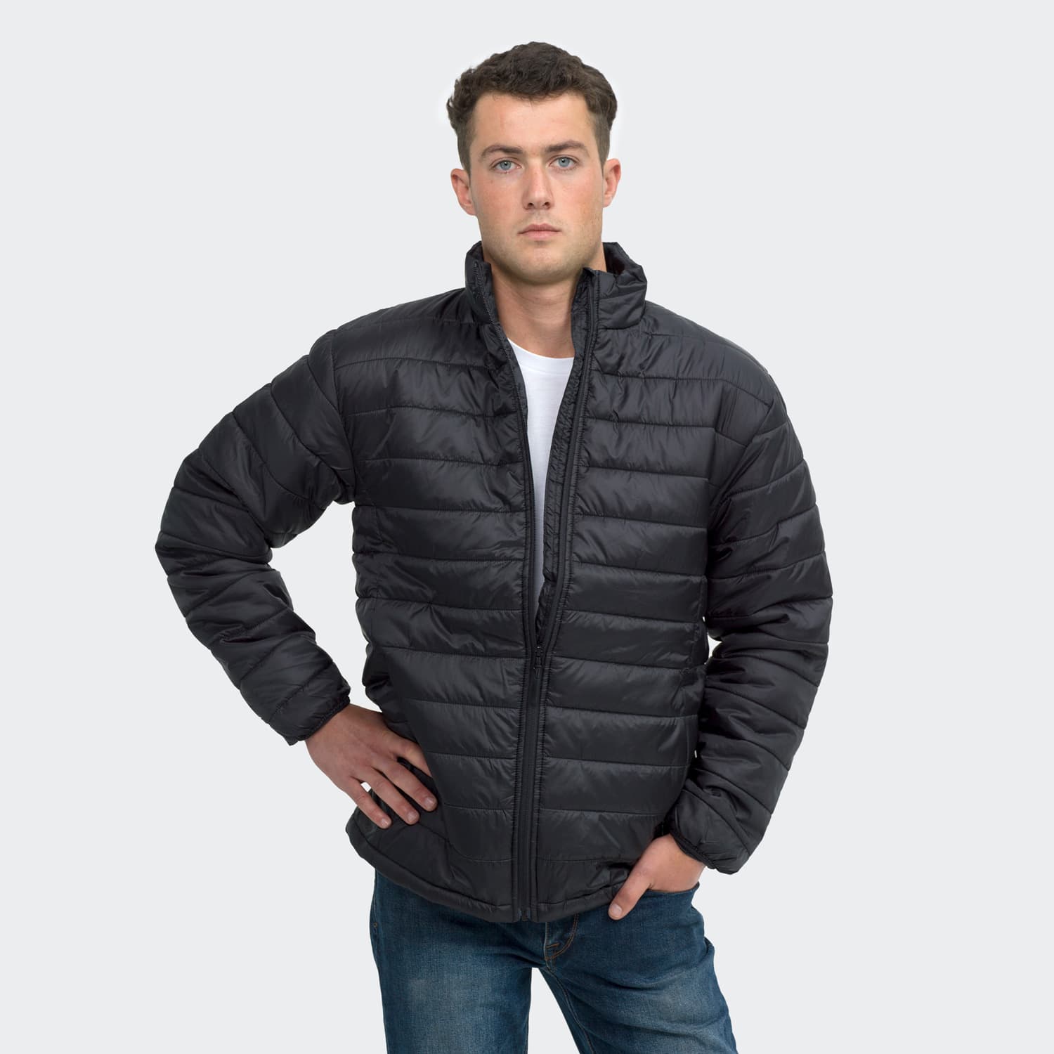 TRENDSWEAR Frazer Mens Puffer Jacket-Active Image
