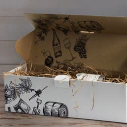 Die Cut Box with Locking Lid - 395x115x115mm - image 1