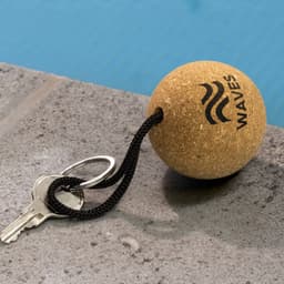 Cork Floating Key Ring - Round - image 3