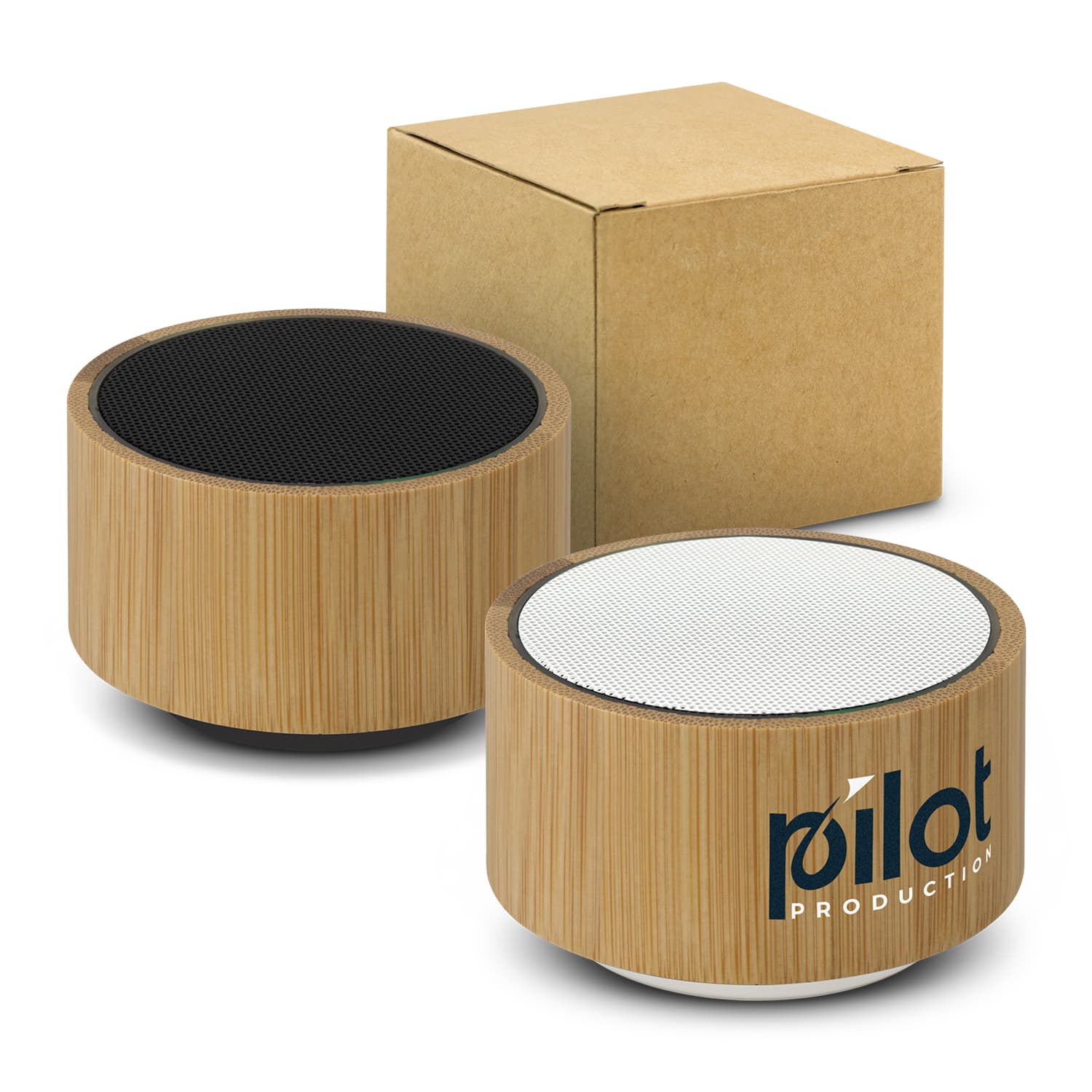 Bamboo Bluetooth Speaker-Active Image