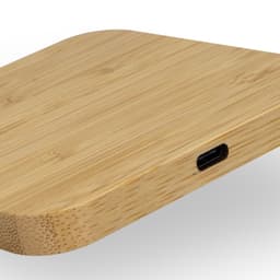 NATURA Bamboo Wireless Fast Charging Hub - image 4