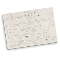 BRANDCRAFT Jet Fighter Wooden Model - image 9