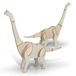 BRANDCRAFT Brachiosaurus Wooden Model - image 1
