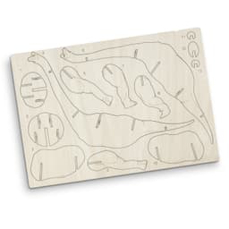 BRANDCRAFT Brachiosaurus Wooden Model - image 5