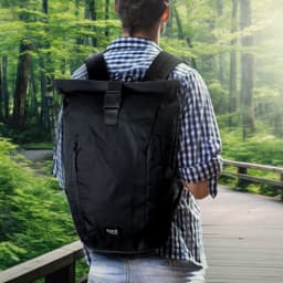 SPICE Waste2Gear Roll Up Computer Backpack - image 4
