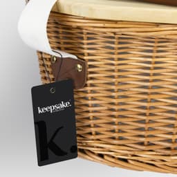 Keepsake Picnic Cooler Basket - image 1