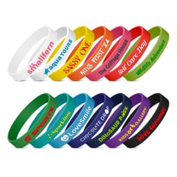 Kids Silicone Wrist Band - Embossed - image 15
