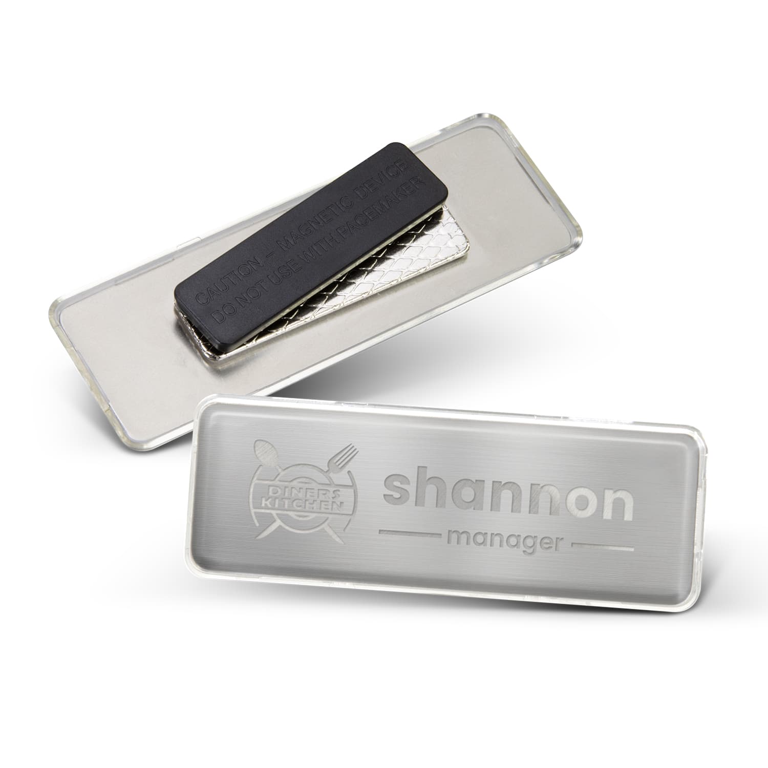 Metal Name Badge-Active Image