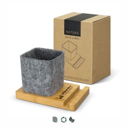 NATURA Bamboo Phone Stand Desk Caddy - image 6