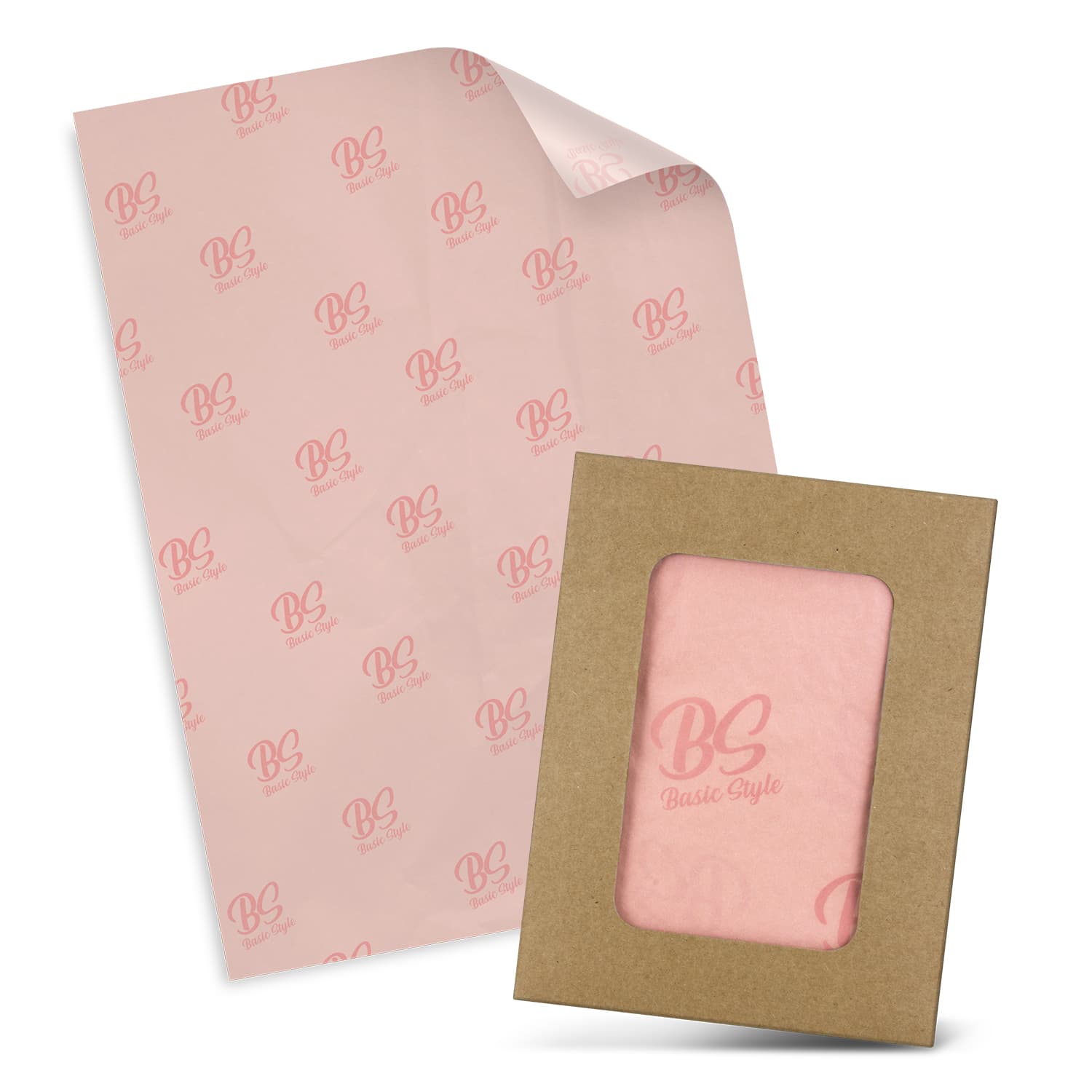 Custom Tissue Paper with Envelope - Colour-Active Image