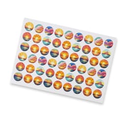 Sticker Sheet 26mm Circle - Matte - image 3