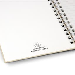 Terra Recycled Paper Spiral Notebook - image 3