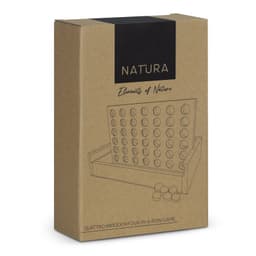 NATURA Quattro Wooden Four-in-a-Row Game - image 3