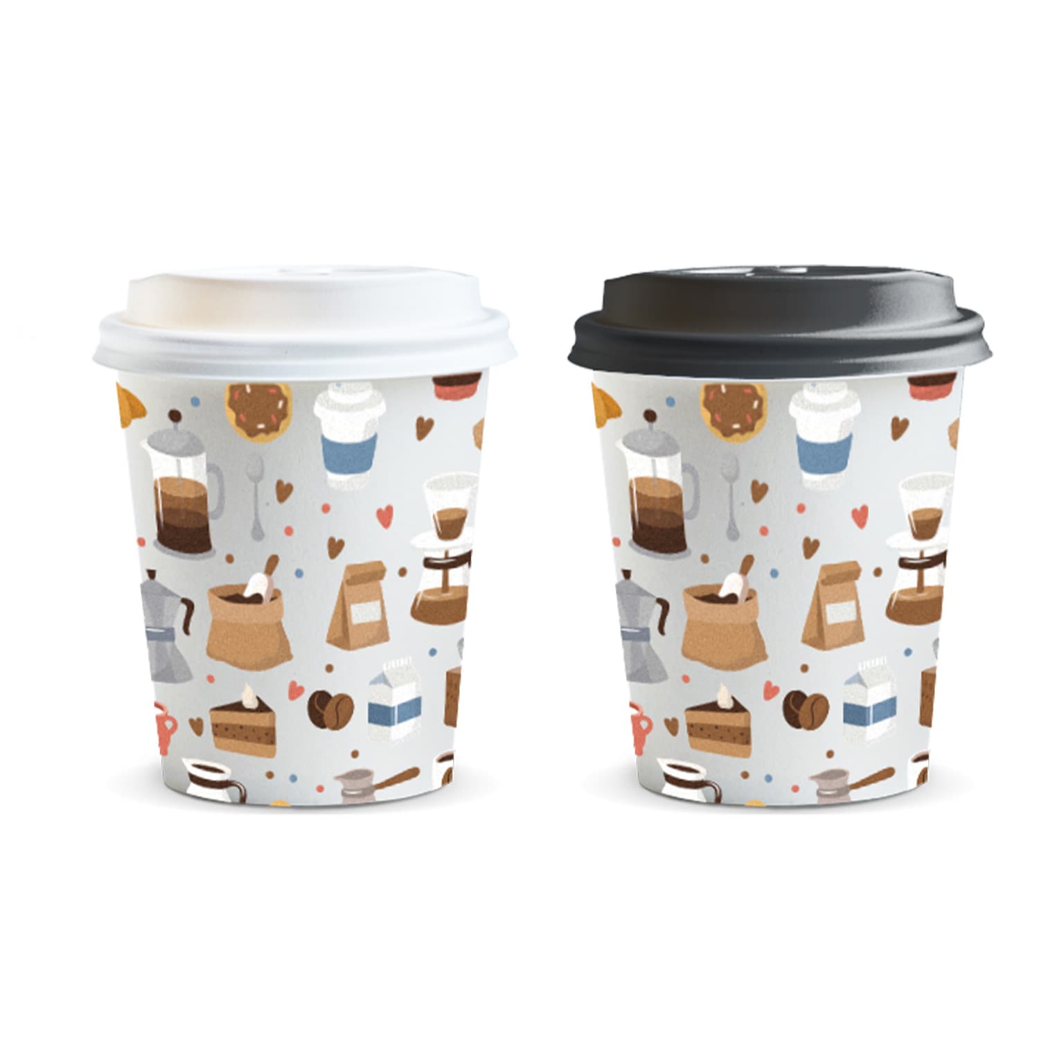 Kudos Paper Coffee Cup - 230ml-Active Image