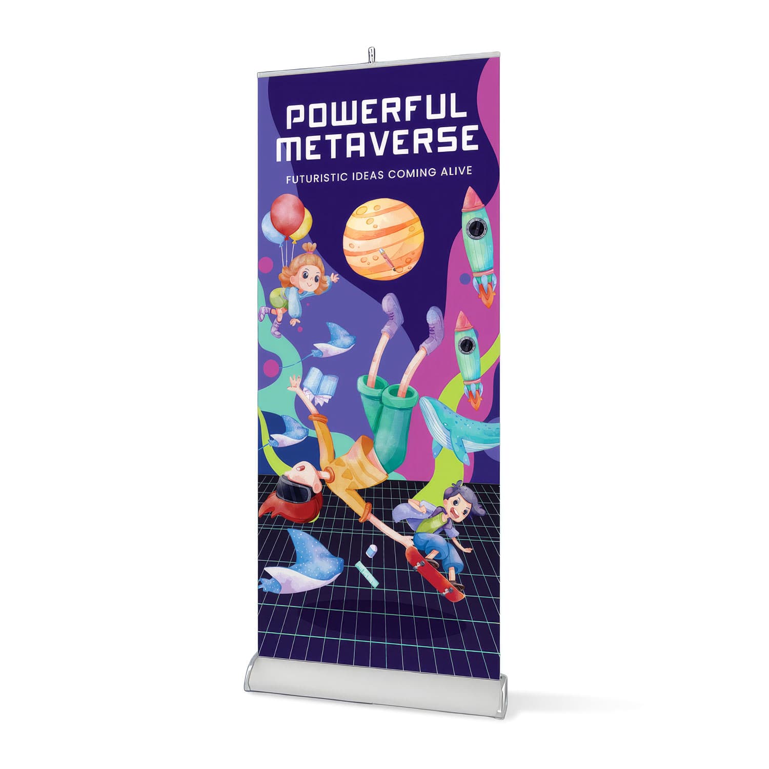 Pull-Up Banner Stand-Active Image