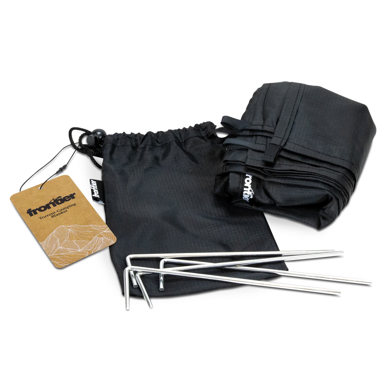 Frontier Torrent Camping Blanket-Active Image