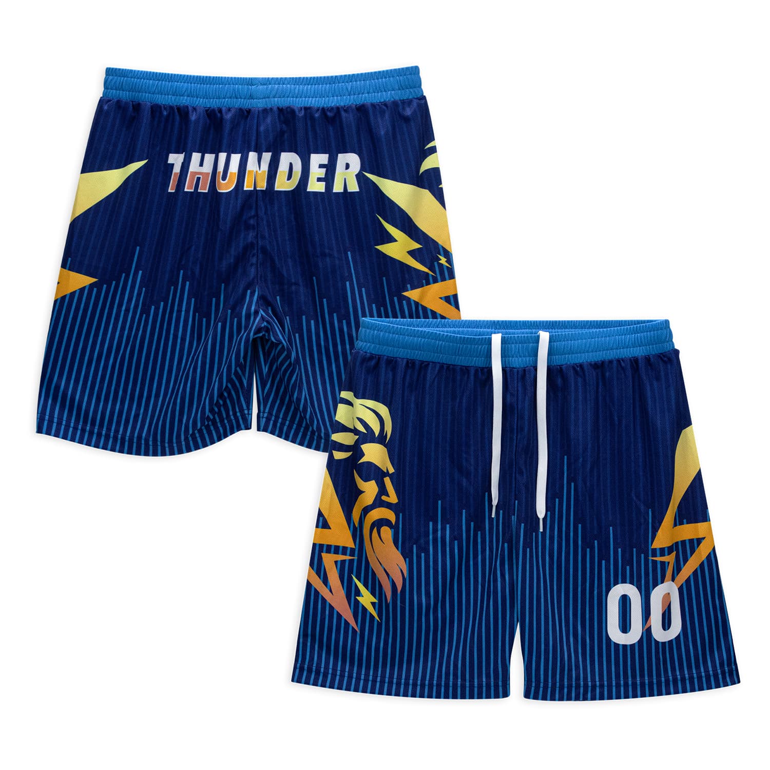 Custom Mens Active Shorts-Active Image