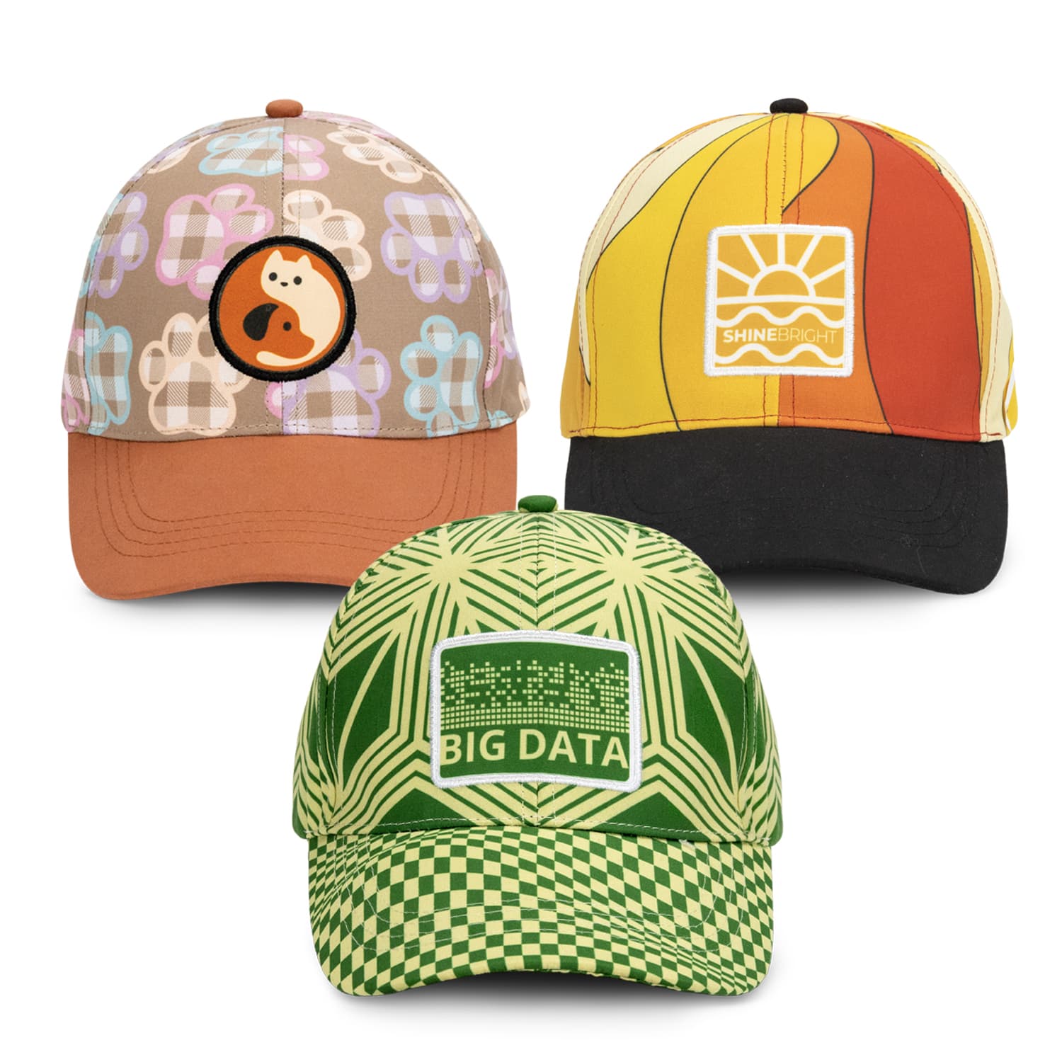 Falcon Custom Cap with Full Colour Patch-Active Image