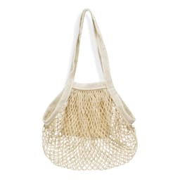 Cotton Mesh Foldaway Tote Bag - Small - image 3
