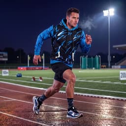 Custom Mens Active Hoodie - image 2