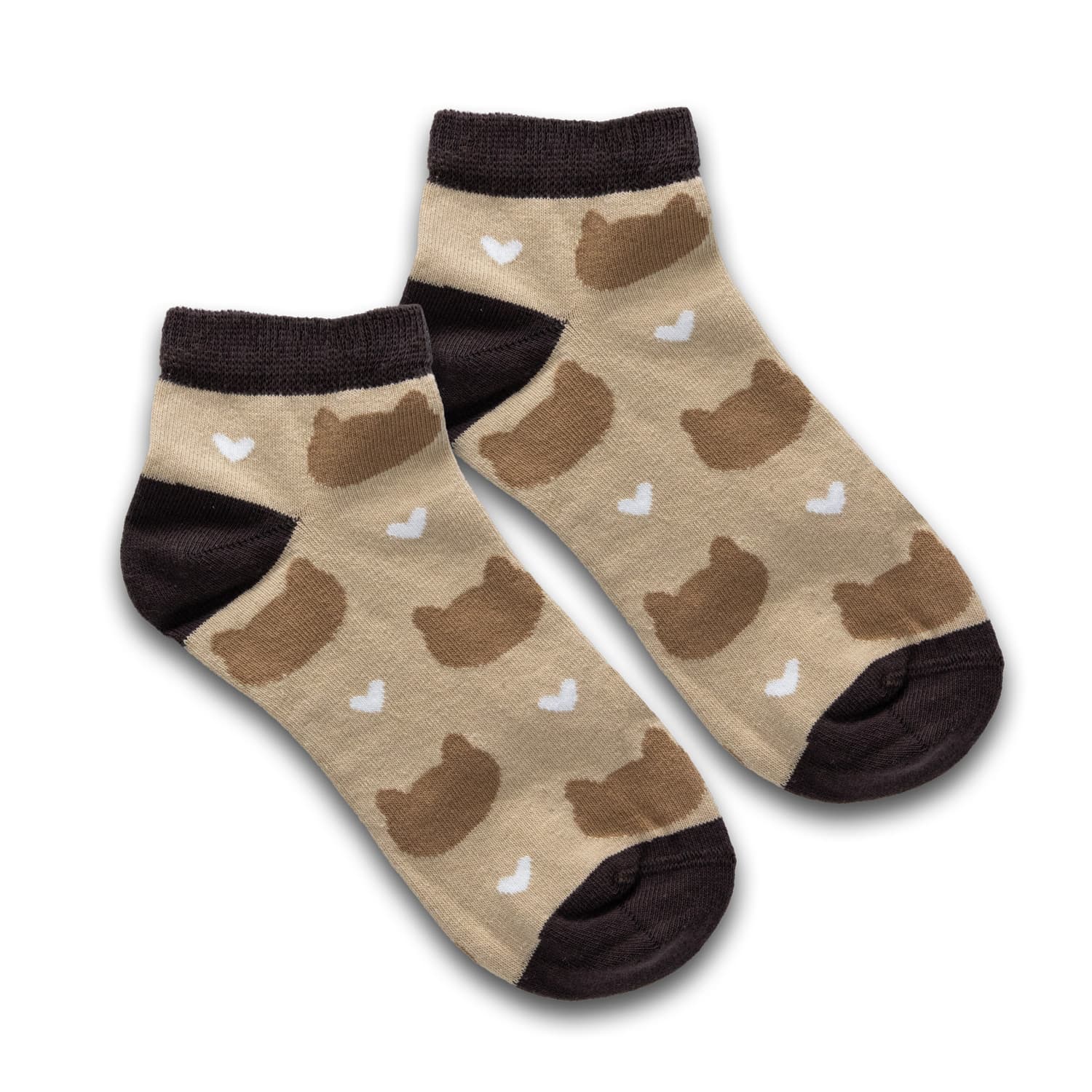 Pixel Knitted Ankle Socks-Active Image