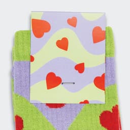 Pixel Knitted Bamboo Grip Socks - image 2