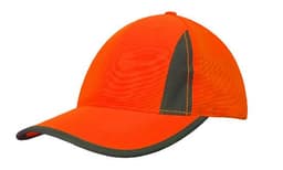 Luminescent Safety Cap with Reflective Inserts and Trim - image 2