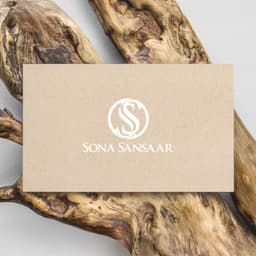 Kraft+White Business Cards - image 1