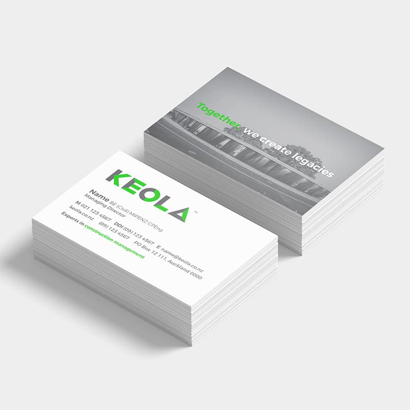 Laminated Business Cards-Active Image