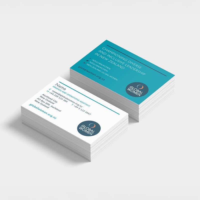 Velvet Laminated Business Cards-Active Image