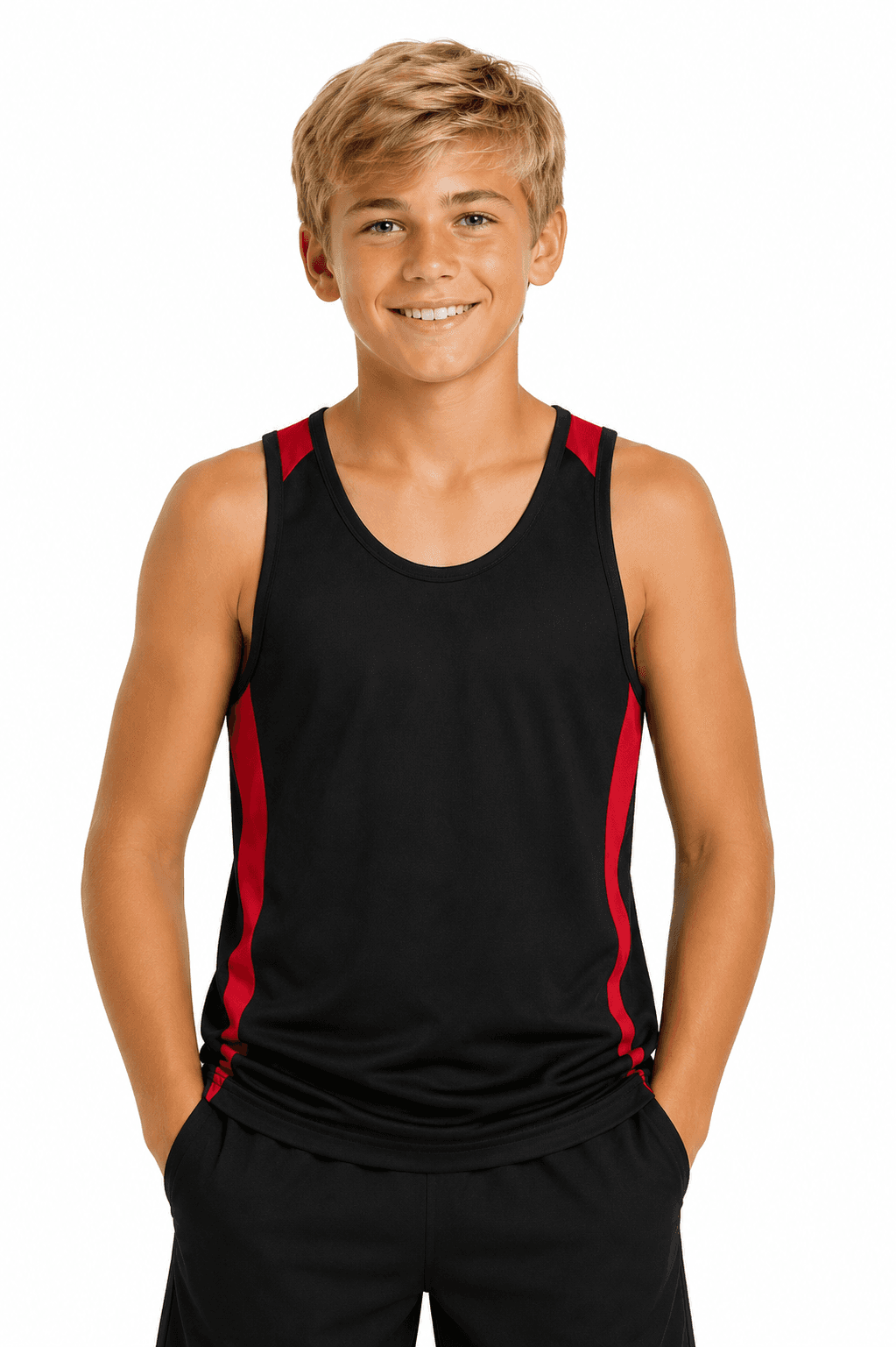 EUREKA KIDS SINGLETS - 3104-Active Image